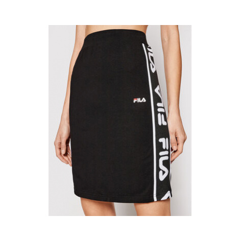 Fila Mini sukňa Frida 688604 Čierna Slim Fit