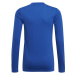 adidas TEAM BASE TEE Y Juniorské futbalové tričko, modrá, veľkosť