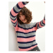 LC Waikiki Crew Neck Striped Long Sleeve Women's T-Shirt