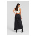 Sukňa Karl Lagerfeld Jeans Klj Hr Shank Denim Maxi Skirt Washed Wiser Black