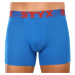 3PACK pánske boxerky Styx long športová guma modré (3U1167)