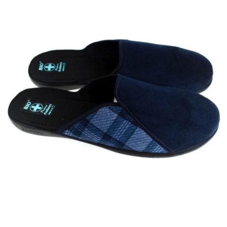 Pánske modré papuče ADANEX 27899