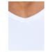 Biele basic tričko s véčkovým výstrihom Jack & Jones Basic