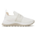 Calvin Klein Sneakersy Knit Runner Slip On HW0HW01443 Biela