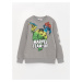 LC Waikiki Boys' Crew Neck Marvel Printed Long Sleeve Sweatshirt