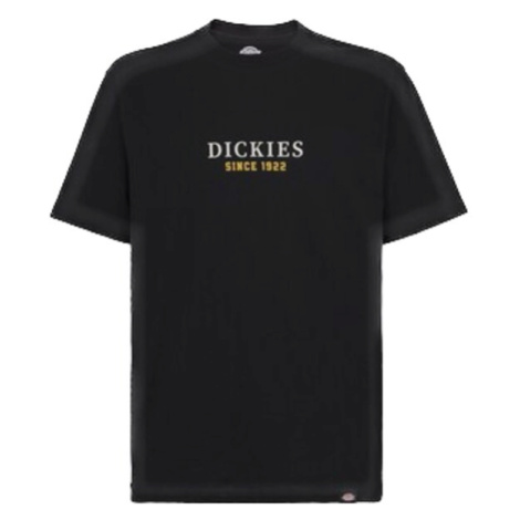 DICKIES Tričko 'PARK'  žltá / čierna / biela