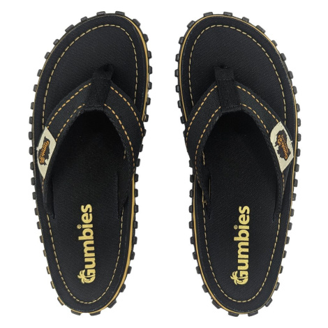 Gumbies Dámske žabky Gumbies Islander - Classic black