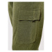 Brave Soul Teplákové nohavice LTRJ-36AMY Zelená Regular Fit