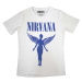 Nirvana tričko Angelic Blue Mono Biela