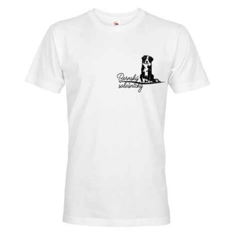Pánské tričko k narodeninám - Bernský salašnický pes 2
