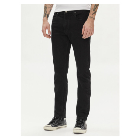 Lee Džínsy Rider 112140635 Čierna Slim Fit