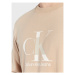 Calvin Klein Jeans Mikina J30J323298 Béžová Regular Fit