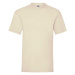 Beige Men's T-shirt Valueweight Fruit of the Loom
