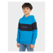 Tommy Hilfiger Mikina Essential Colorblock KB0KB08385 M Modrá Regular Fit