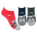 STEVEN Froté ponožky s ABS Steven-134-42 XE44-tm.sivá