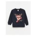 LC Waikiki Lcw Crew Neck Long Sleeve Christmas Themed Baby Boy Sweatshirt