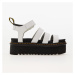 Dr. Martens Blaire Hydro Leather Platform Strap Sandals cwhite