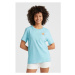 O'Neill SEAMOUNT T-SHIRT Dámske tričko, svetlomodrá, veľkosť