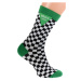Bielo-zelené ponožky BRAVO