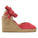 Castañer Espadrilky Chiara/8/002 021669 Ružová