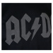 Tričko metal ROCK OFF AC-DC Logo Hi-Build Čierna