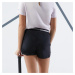 Dievčenské tenisové šortky TSH500 čierne