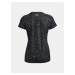 Čierne dámske vzorované športové tričko Under Armour Tech Nova