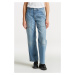 DŽÍNSY GANT WIDE LEG CARGO JEANS SEMI LIGHT BLUE WORN IN