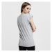 Dámske tričko Urban Classics Ladies Extended Shoulder Tee grey