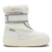 Juniorské vysoké zimné topánky MOON BOOT MB JR PARK STRAP-L002 CREAM