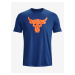 Modré pánske športové tričko Under Armour UA PJT Rock Brahma Bull