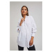 Oversize shirt with decorative buttons