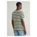 TRIČKO GANT STRIPE SS T-SHIRT PINE GREEN