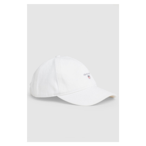 ŠILTOVKA GANT COTTON TWILL CAP WHITE