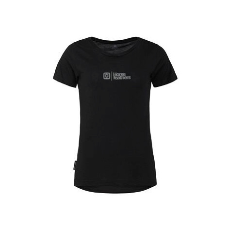 HORSEFEATHERS Dámske funkčné tričko Leila - black BLACK