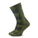 HUF Súprava 3 párov vysokých pánskych ponožiek SK00738 Čierna