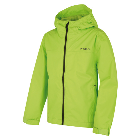 Children's outdoor jacket HUSKY Zunat K bright green