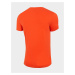 Pánske tričko H4L22-TSM010-70S oranžové - 4F