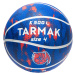 Detská basketbalová lopta K500 veľkosť 4 ružovo-modrá