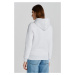 MIKINA GANT REG TONAL SHIELD HOODIE PALE GREY MELANGE