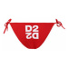 Dsquared2 Underwear Spodný diel bikín Swim Briefs D6B082480 Červená