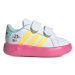 Dievčenská rekreačná obuv ADIDAS Grand Court 2.0 Minnie cloud white spark pulse magenta