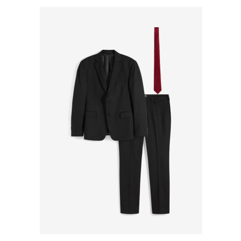Oblek Regular Fit (3-dielny): sako, nohavice, kravata bonprix