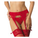 Garter belt Scarlet / PPN - red