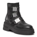 Tommy Jeans Členková obuv Tjw Chunky Boot Hardware EN0EN02443 Čierna