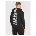 Alpha Industries Mikina Back Print 178318 Čierna Regular Fit