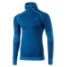 Klimatex AJAX Pánske seamless tričko s dlhým rukávom a kapucňou, tmavo modrá, veľkosť
