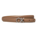 Calvin Klein Dámsky opasok Ck Thin Belt 1.5Cm K60K612360 Béžová