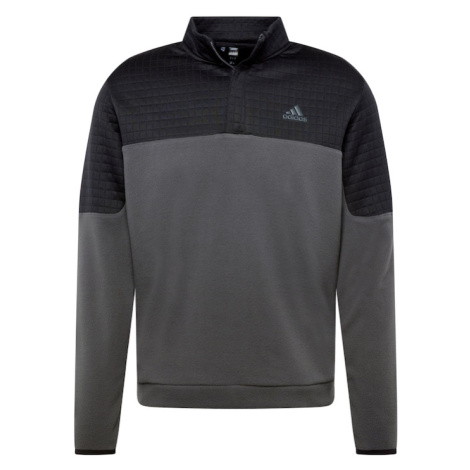 ADIDAS SPORTSWEAR Športový sveter  sivá / čierna