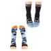 Denokids Shark Party Boys 2 Pack Socket Socks Set